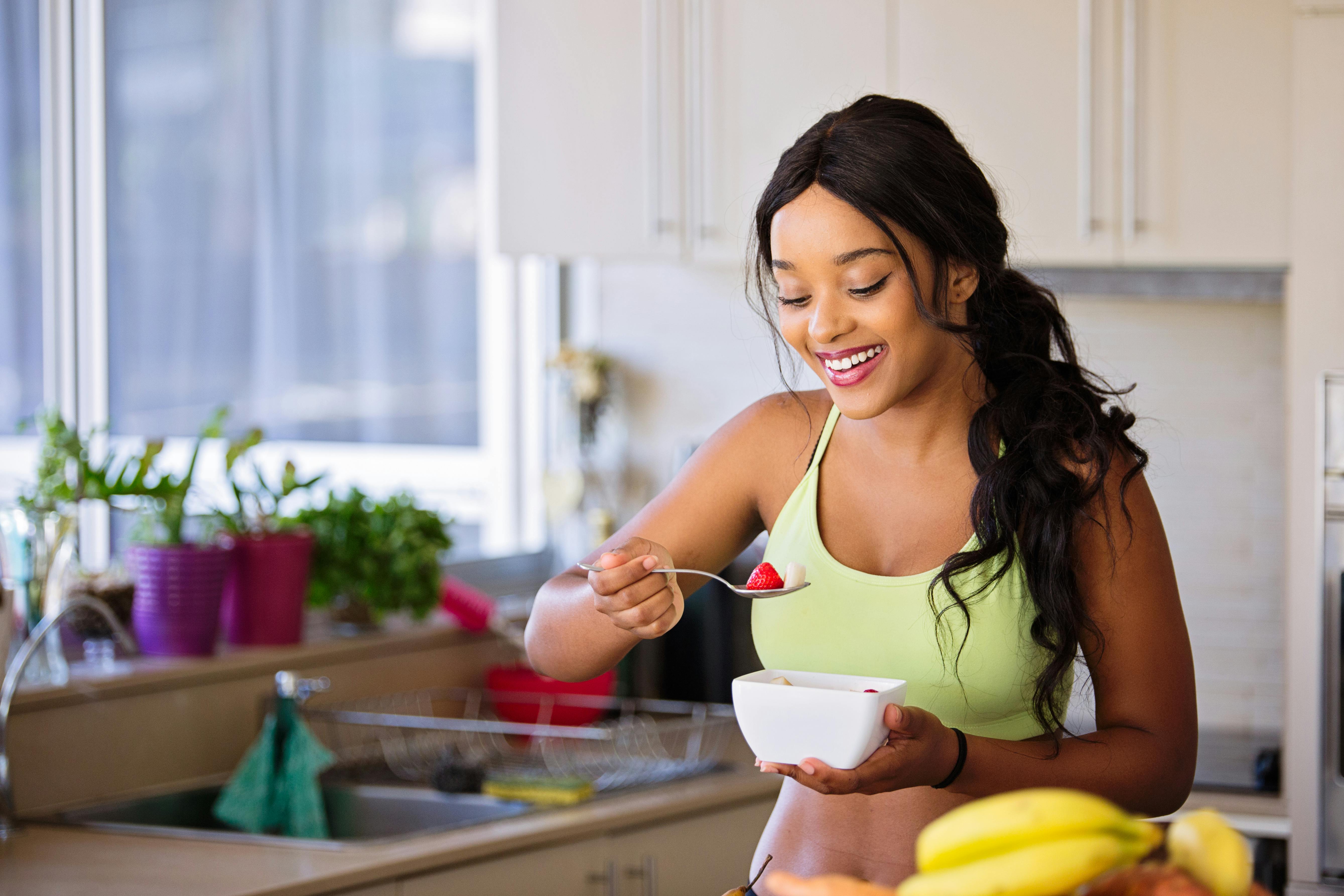 Healthy lifestyle choices displayed